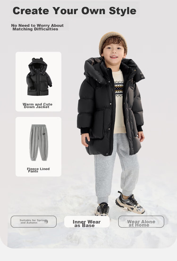 BALABALA Children's Clothing, New Winter Sweater for Girls, Fair Island Style, Round Neck, Fashionable Top, Comfortable And Trendy 4