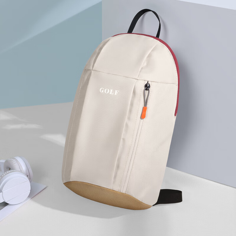 GOLF Backpack for Men And Women, Casual IPad Bag, Sports Outdoor Mini Travel Hiking Bag, Student And Children's Schoolbag
