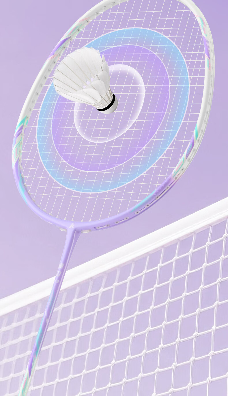 Kawasaki Badminton Racket with X3 Carbon Fiber Blade, Suitable for Adults And Teenagers, Ultra-Light Single Racket, Entry-Level, Versatile for Attack And Defense 1