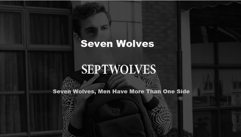 SEPTWOLVES Laptop Bag, 17.3-Inch Backpack for Men And Women, Water-Resistant, Commuter Travel Large Capacity School Bag for Middle School Students 21