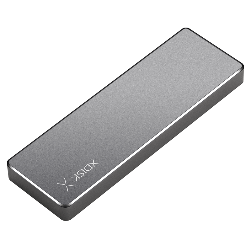 Xiaopan (XDISK) 512GB USB3.2 Portable Solid State Drive (PSSD) M Series Type-C Silver Solid State Nvme Protocol Ultra-Thin Portable Direct Phone Connection Compatible with MAC