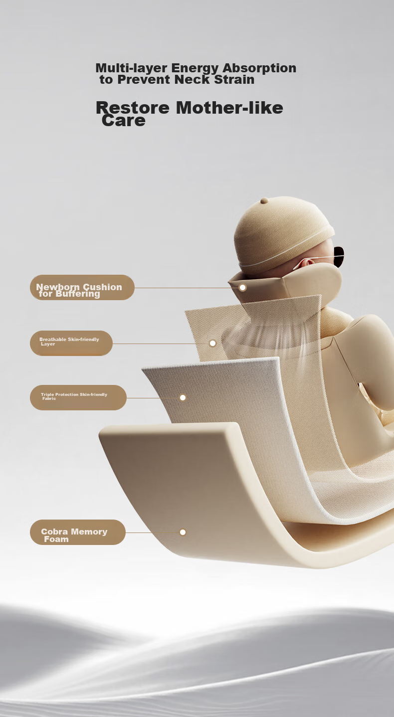 Bebebus New National Standard Navigator Children's Safety Seat 0-8 Years Car Baby Chair i-Size Voice Ventilation Champagne Gold 13