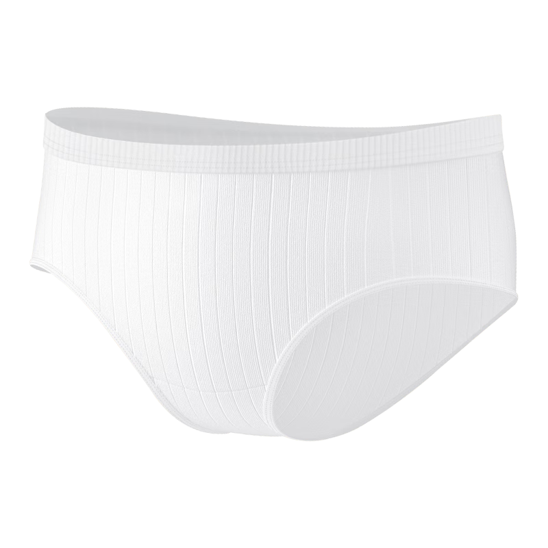 CHUYISHENG Disposable Underwear for Women, Maternity Portable Sterilized Daily-Use Striped Soft Antibacterial Travel Panties, Individually Wrapped