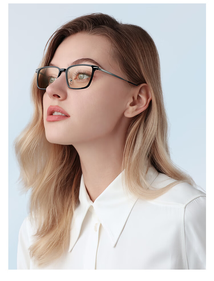 JD Original Anti-Blue Light Glasses Pro, 70% Radiation Protection, Non-Prescription, for Men And Women, Eye Protection Glasses, for Mobile Phones And Computers, Ultra-Light Beta Titanium 7