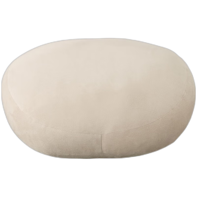MUJI Soft Cushion Can Be Used As Lumbar Support, Nap Pillow, Chair Backrest, Teacher's Day Gift, Light Beige