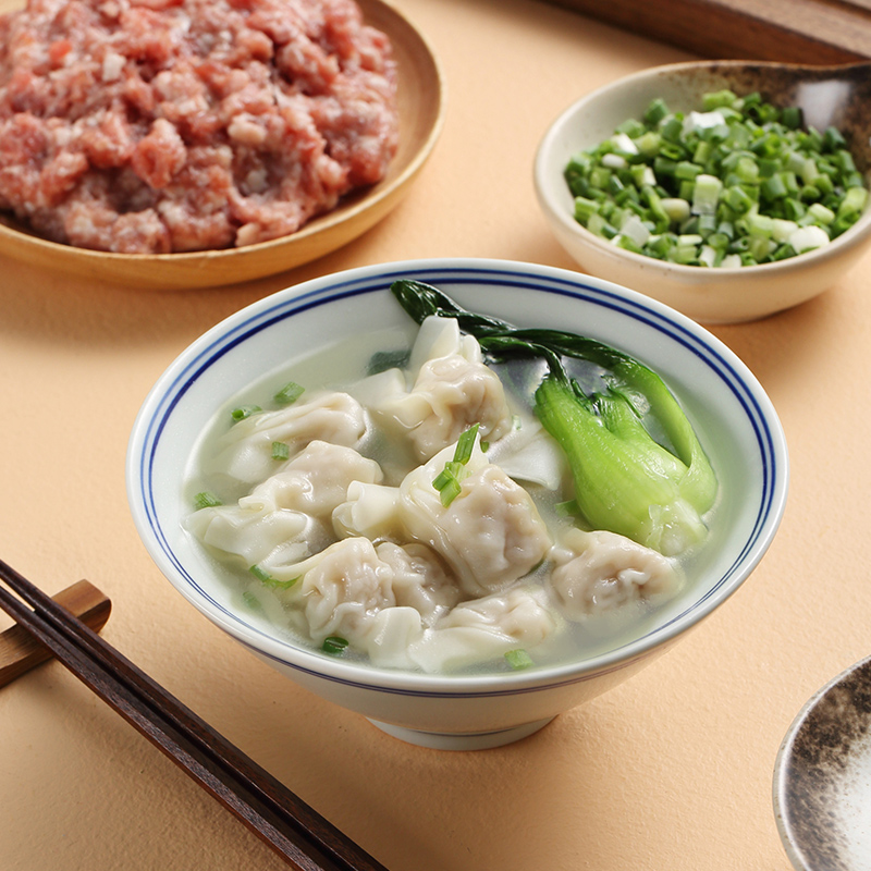 1号会员店（One's Member） 鲜炖骨汤黑猪肉小馄饨 原料升级 营养早餐 美味宵夜 380g