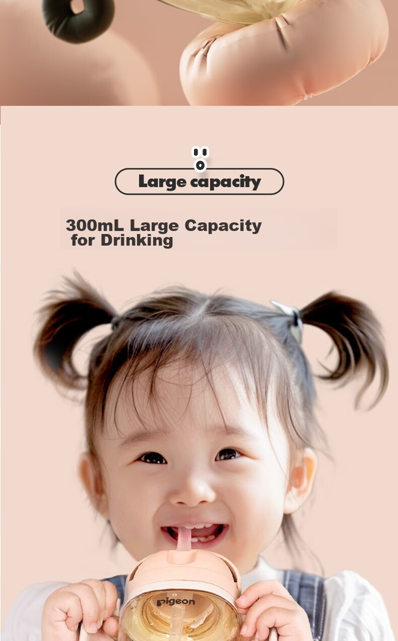 Pigeon Learning to Drink Master Series PPSU Training Drinking Nipple Cup 200mL (3 Months+) DA150 33