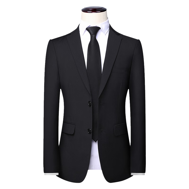 ROMON Men's Suit, Four Seasons Style, Slim Fit, Professional Business Formal Wear, Men's Suit Jacket, Casual Blazer, Men's Clothing