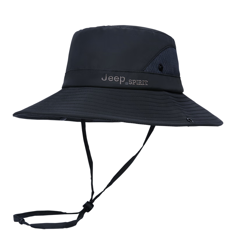 JEEP Hat, Unisex Sun Hat for All Seasons, Fisherman Hat, Outdoor Sports Sun Protection Hat, A0352 Deep Blue