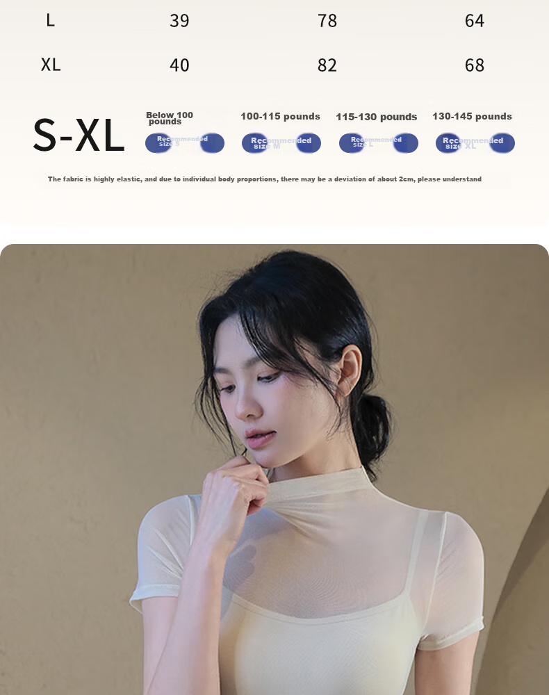 XUEXIMAN Women's Yoga Outfit with Chest Pads, Summer Pilates Training Fitness Top, High-End Sports Running Short-Sleeve T-Shirt 11