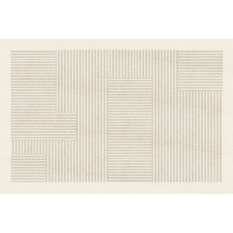 MOON TIME Belgian Velvet Living Room Carpet, Stain-Resistant, Non-Slip, Easy to Clean, Crimea Pattern, Simple Lines, 200*300cm