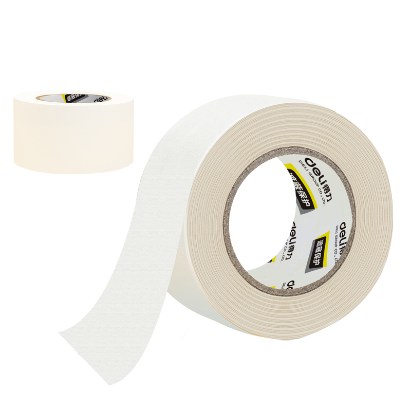Deli Masking Tape, Art And Craft Color Separation, DIY Decoration Masking Tape, Paint Protection Sticker, Easy to Remove, 36mm*20y 30666