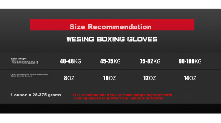 Jiurishan Boxing Gloves, Adult Sanda Martial Arts Fighting Professional Gloves, Punching Bag Gloves, Training Equipment, Black, 8oz 4