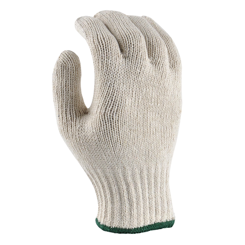 Ams Cotton Work Gloves, Non-Slip, Thickened, Wear-Resistant, for Car Repair Shops, Construction Sites, Manual Laborers, Bricklayers, Warehouse Workers, Agricultural Labor, Plain White, 700G [Genuine Product], 12 Pairs
