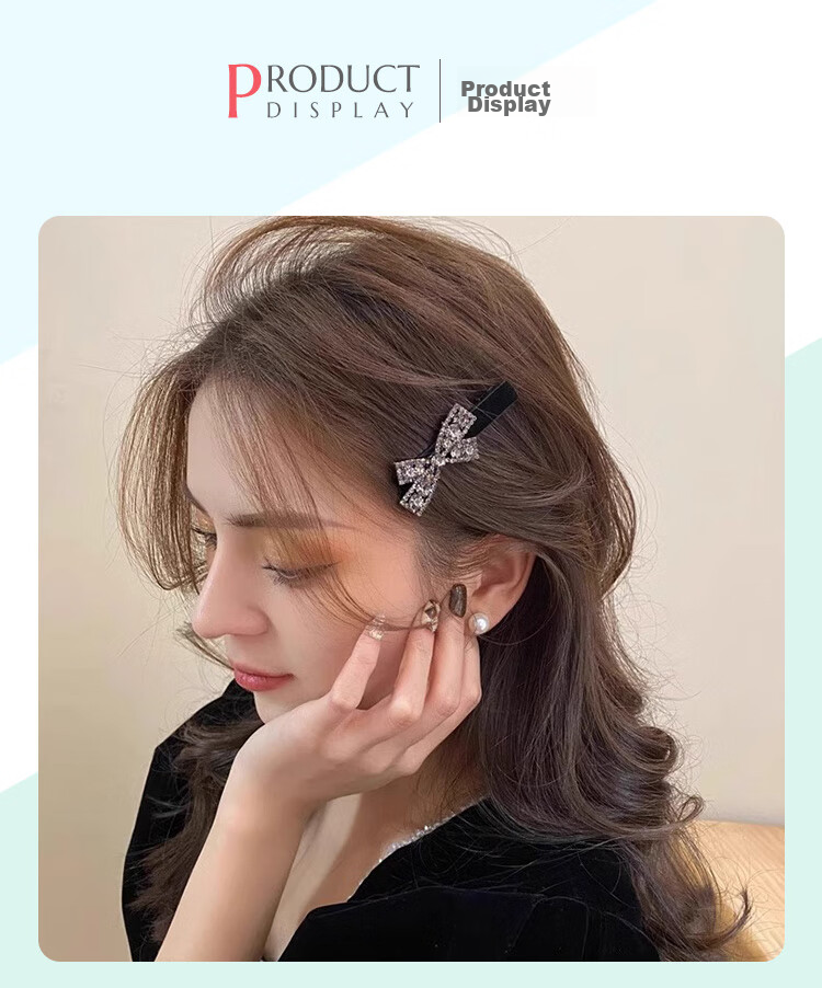 CHIMERA 2 Butterfly Hair Clips for Women, Side Bangs Clips, Top Clips, Hairpins, Hair Accessories, Birthday Gifts for Girls 4