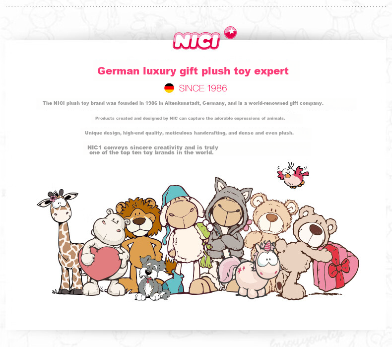 NICI Birthday Gift for Girls, Plush Doll, Princess Stuffed Toy, Cute Plush Figurine for Girls, Present for Girls 6