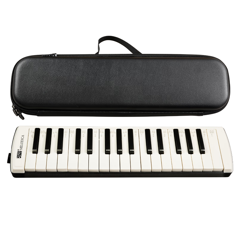 JDR 32-Key Melodica High-Grade Classroom Teaching Instrument for Children and Adults Beginner Performance Level