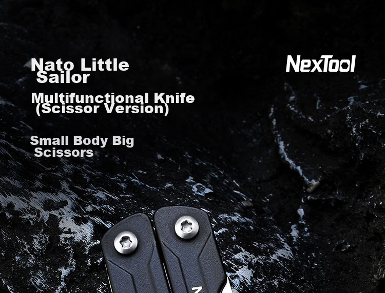 NexTool Outdoor And Home Multifunctional Pliers, Needle-Nose Pliers, Compact And Portable, Small Scissors, Pointed Pliers, Small Water Pliers 1