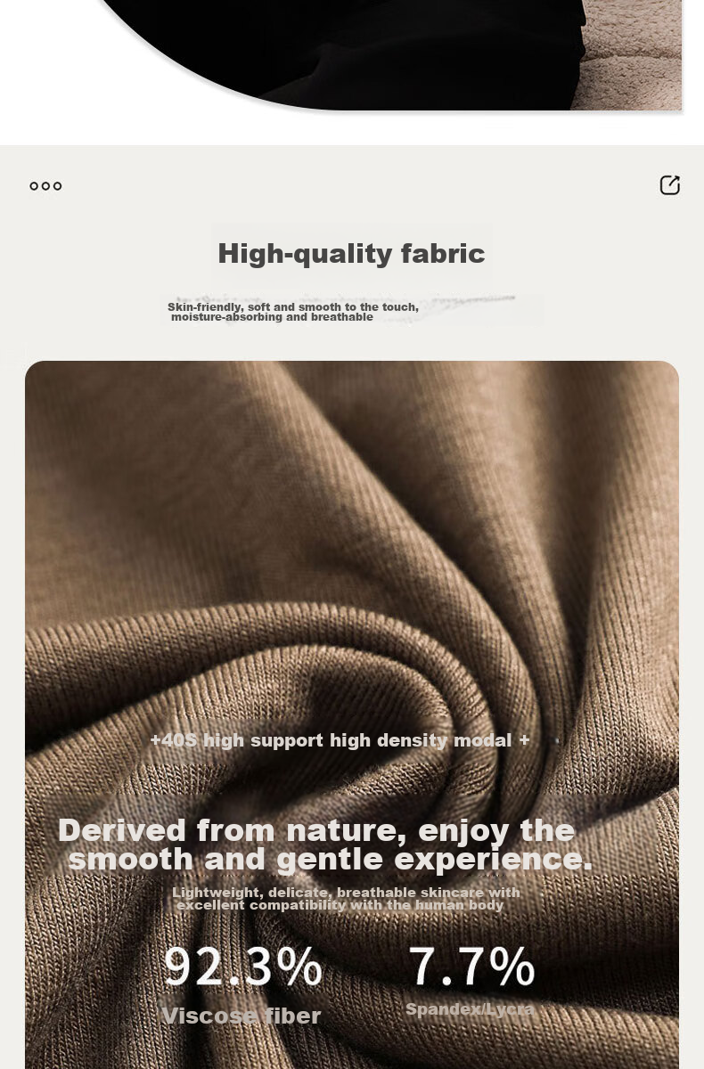 LangSha Spring And Autumn Modal Solid Color Low-Collar Base Shirt for Women, Slim-Fit Thin Inner Layer Long-Sleeve Slimming Stylish Top 4