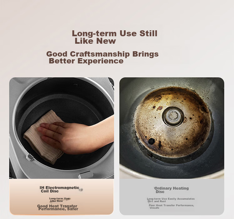 SUPOR 4-Liter Large Capacity, for 3-4 People, IH Heating with Titanium Non-Coated Inner Pot, Smart Multifunctional Rice Cooker for Home Use, Model F40Q56S 22