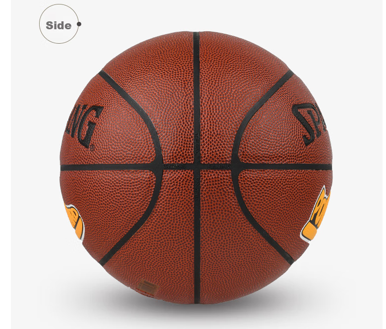 SPALDING Basketball, Size 7, Adult Training, Indoor And Outdoor Use, Wear-Resistant PU, 76-888Y 2