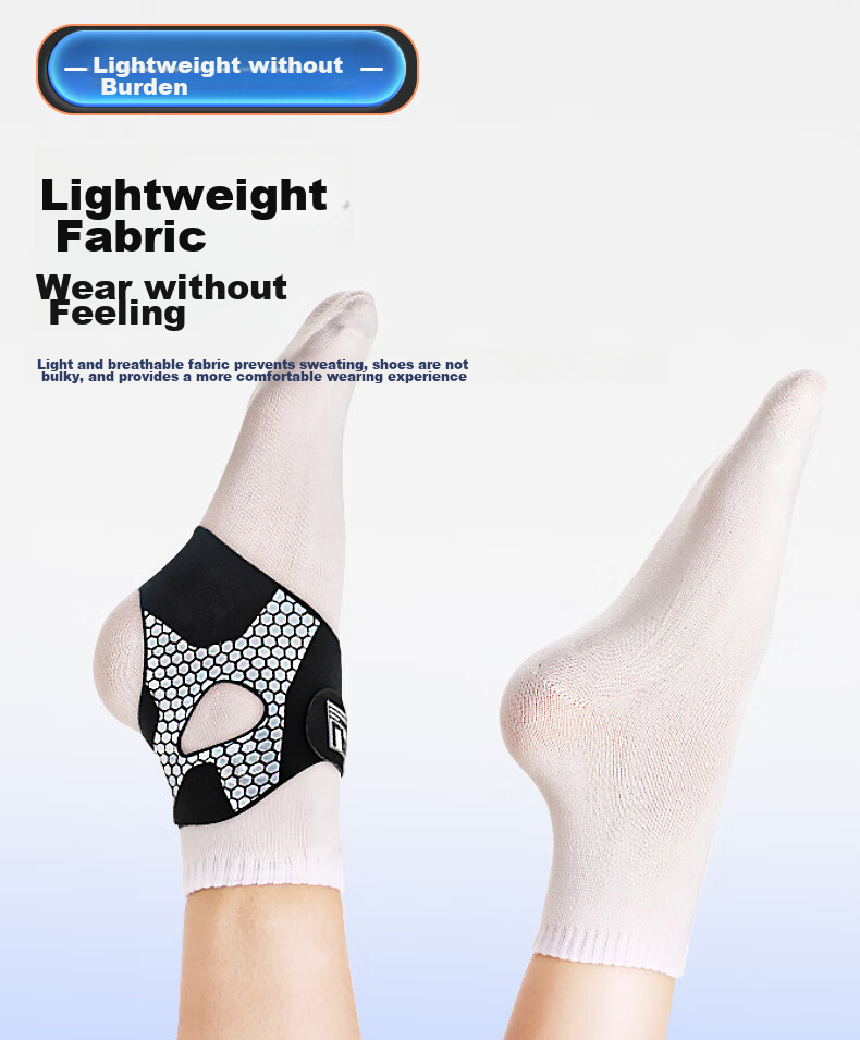 LP Ultra-Thin Sports Ankle Brace, Ankle Protection against Sprains And Twists, Recovery Bandage for Children And Adults, Dance Foot Support Strap 12