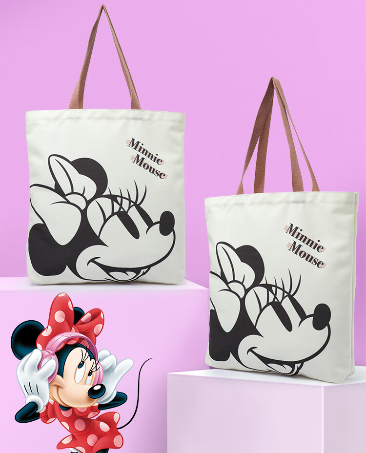 Disney Women's Shoulder Bag Lightweight Large Capacity Tote Laptop Bag Shoulder Bag 4