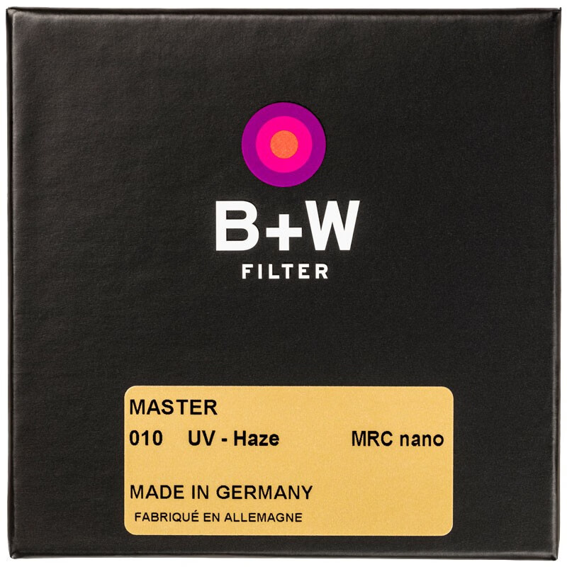 B+W Filter, 62mm Master UV MRC Nano MASTER (Ultra-Thin Nano UV)