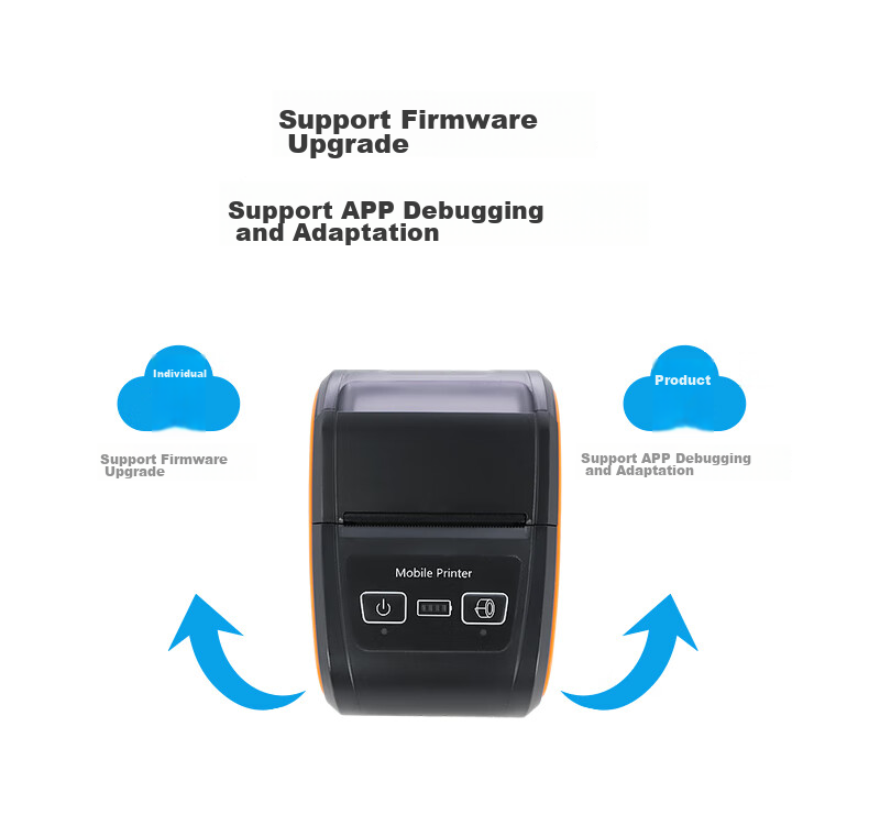 Youku handheld 58mm receipt printer, Manager's wife vehicle sales delivery weigh-in slip, cold chain vehicle-mounted rechargeable portable printer, parking fee and gas meter reading form 10