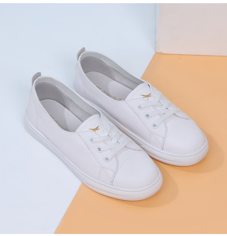RED DRAGONFLY Women's Casual Shoes, Flat Lace-Up Student Sneakers, Women's Sports Skateboard Shoes C0TTN03632 8