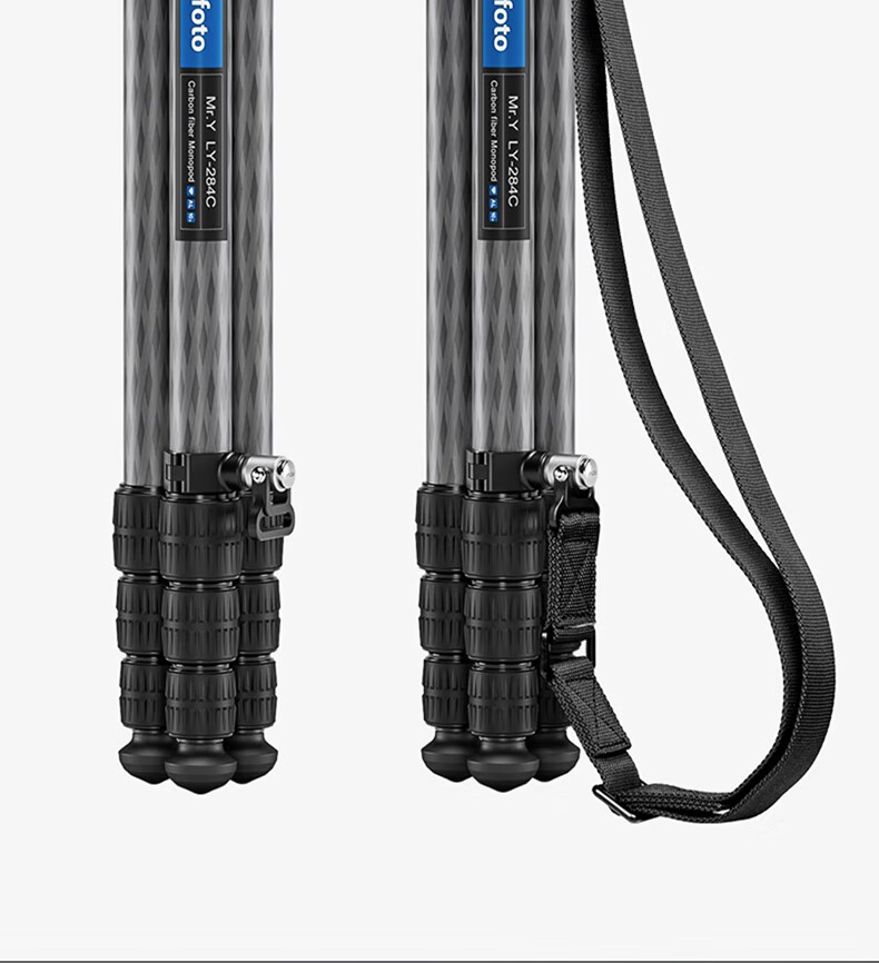 Leofoto Tripod, Hydrogen Series Professional Portable Carbon Fiber DSLR Camera Photography And Videography Tripod with Center Column, Compact Tripod LY-284C (Single Tripod) 20