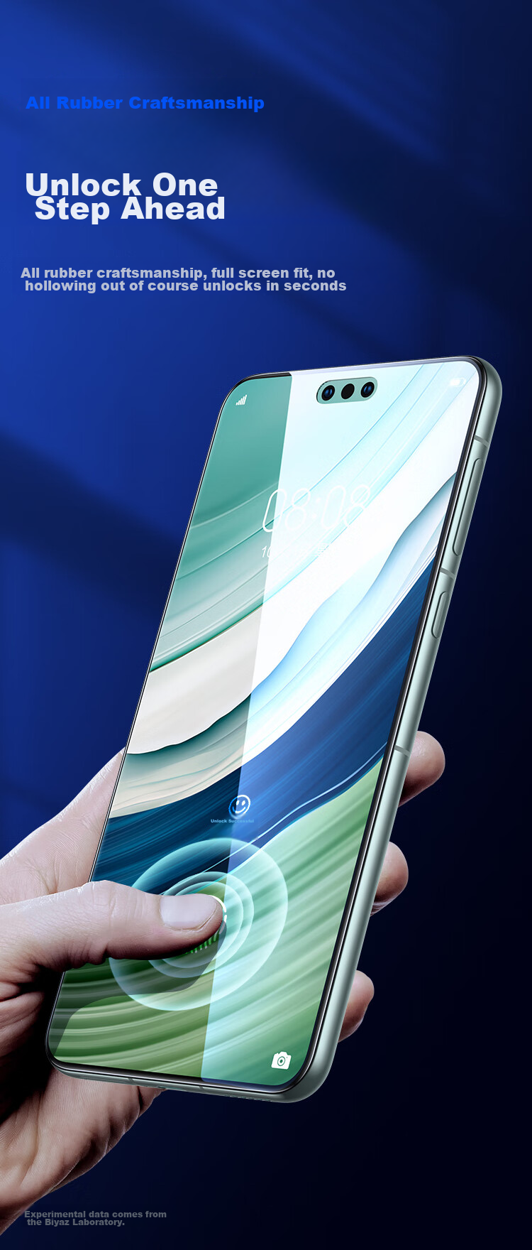 BIAZE Lens Protector for Huawei Mate60Pro, Mate60pro+ Rear Camera Protective Film [2-Pack], Full Coverage, Pixel-Preserving, Scratch-Resistant, HD Tempered Glass JM897 6