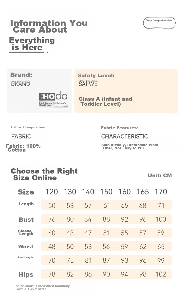Hodo Children's Pajamas, Girls' Spring And Autumn All-Season Pure Cotton Loungewear, Long-Sleeve Top And Long Pants Set, Turn-Down Collar, M3512, Light Purple, Size 130 3