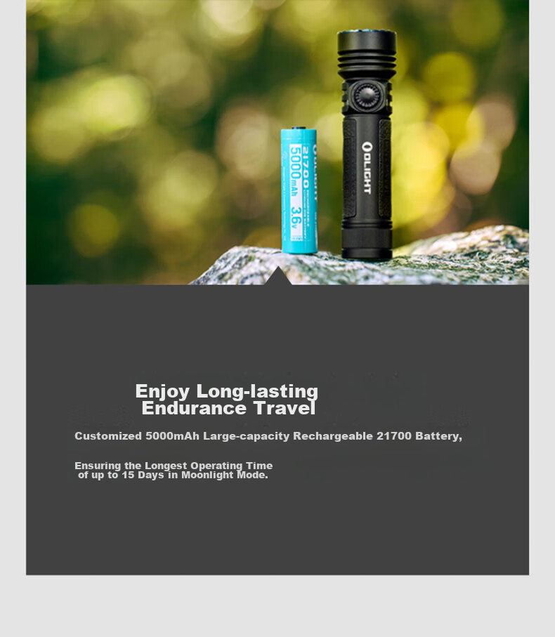OLIGHT Aolei Explorer 4 Pro High-Power Flashlight, Ultra-Bright for Disaster Relief And Emergency Use, Long-Range for Outdoor Exploration And Home Use 16