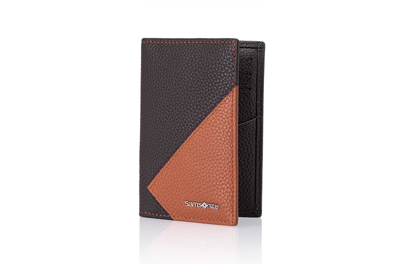Xinxiuli Men's Business Card Holder, Multifunctional Leather Wallet, Gift Box for Men's Birthday Present TK6 9