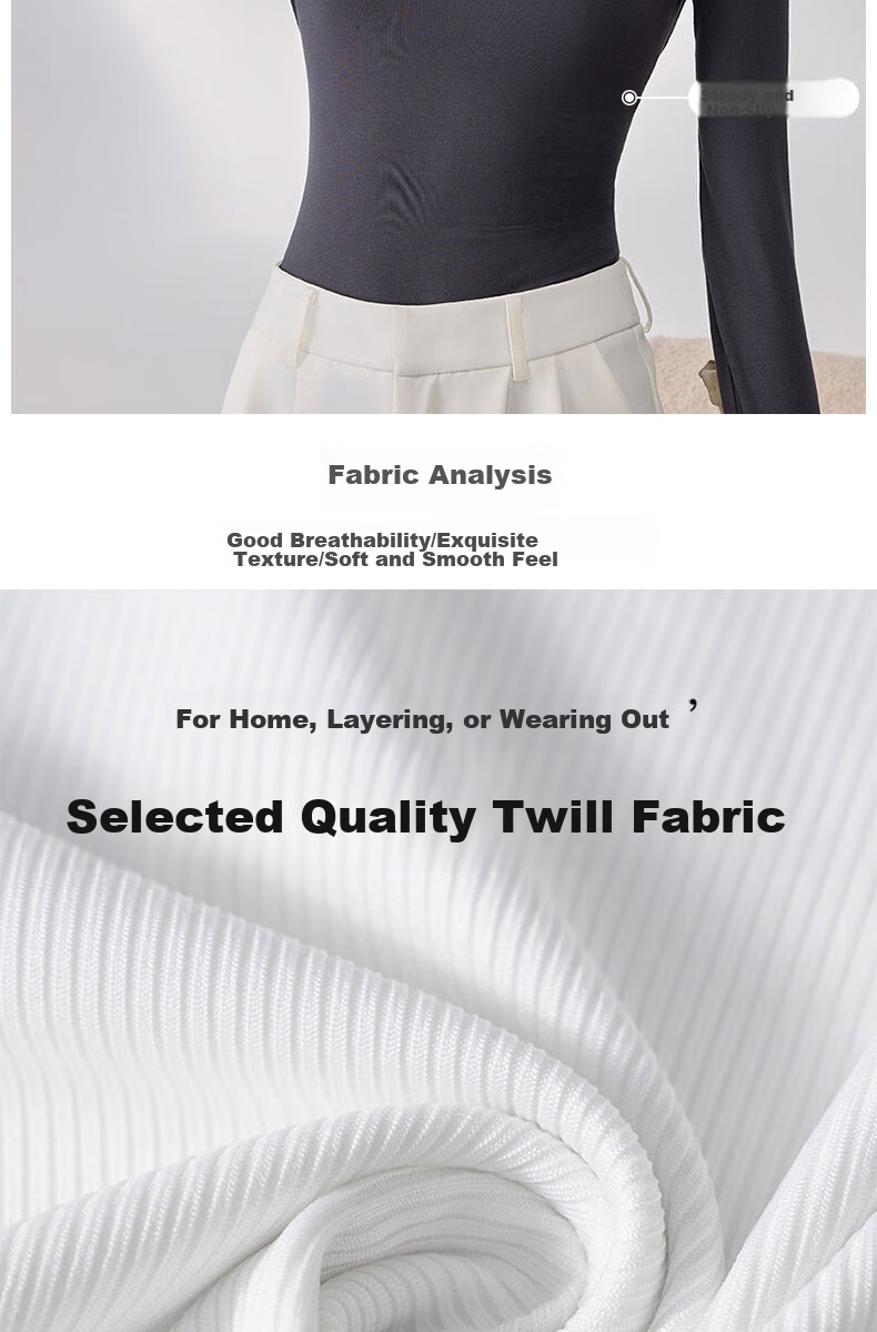 LangSha Spring And Autumn Modal Solid Color Semi-Turtleneck Base Layer Top for Women, Slim Fit Thin Inner Wear Long Sleeve Slimming Stylish Blouse 3