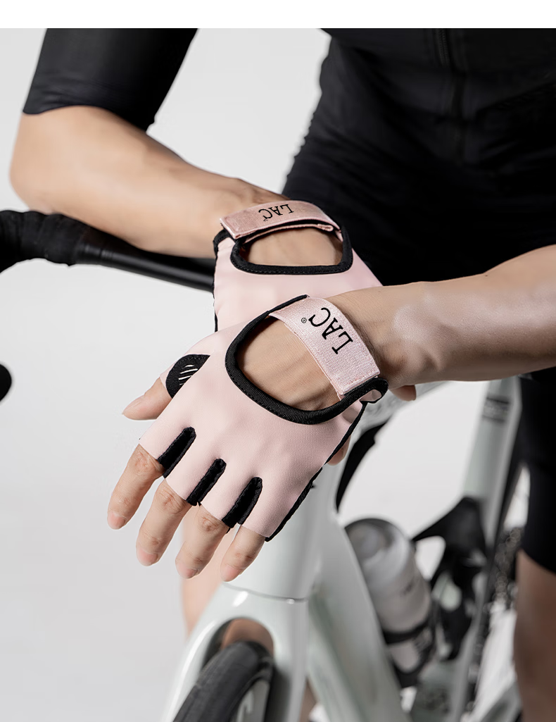 LAC Sports Fitness Gloves for Women, Half-Finger Breathable, Equipment Training Dumbbell Yoga Non-Slip Anti-Training Gloves, XS 9