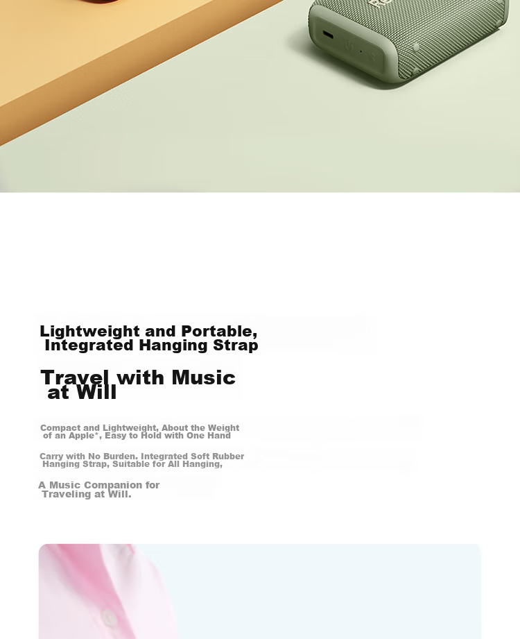 MI Redmi Bluetooth Speaker, Black, MI Speaker Audio System, Long Battery Life, IP67 Dust And Water Resistant, Portable Outdoor Speaker with Subwoofer, High-Fidelity, Gift, Home Use 11