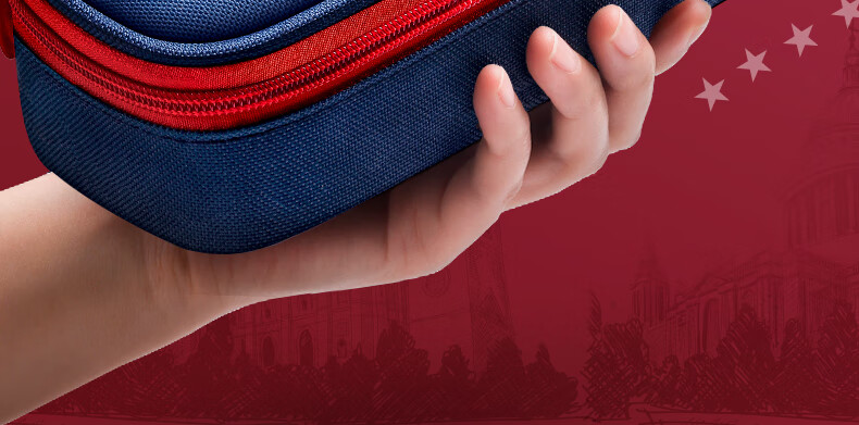 Shuxing Large Capacity Pencil Case Boys Stationery Box High School Primary Middle School British Style Grade 1-6 Pencil Box Boys Pencil Bag Girls Pencil Case Children's Stationery 4