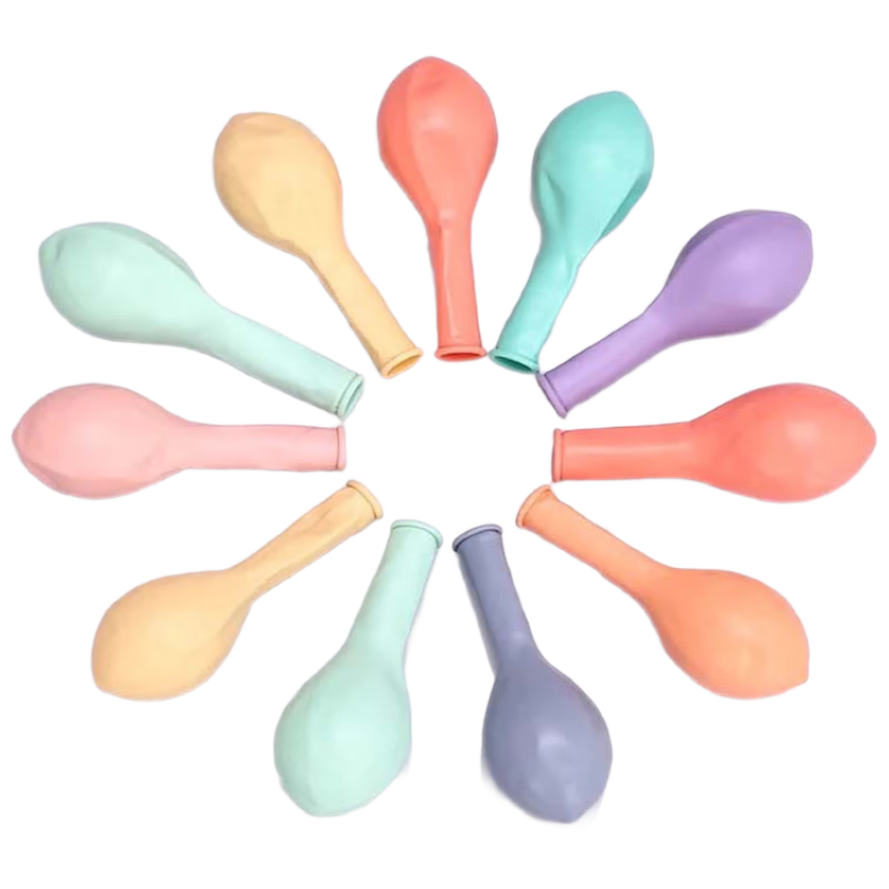 Jingtang Festive Colorful Balloon Decorations for Birthday Parties, Macaron Balloons for Children's Birthdays, Weddings, And Store Openings