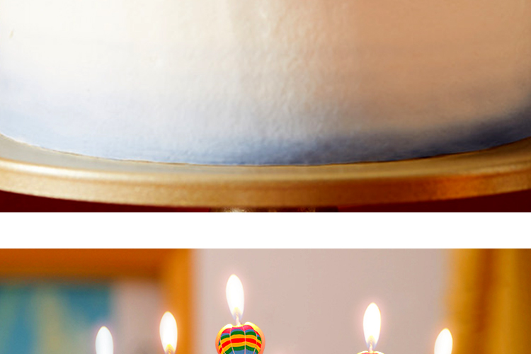 Yanyi Birthday Candles Party Cake Decoration Scene Setup Kids Cartoon Creative Colorful Insert Card Set 15