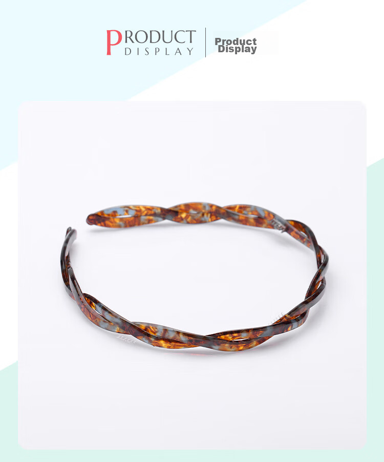 CHIMERA Acetate Hairband with Texture, High-End Hair Clip for Women's Bangs And Ponytail, Hair Accessory, Birthday Gift for Girls 6