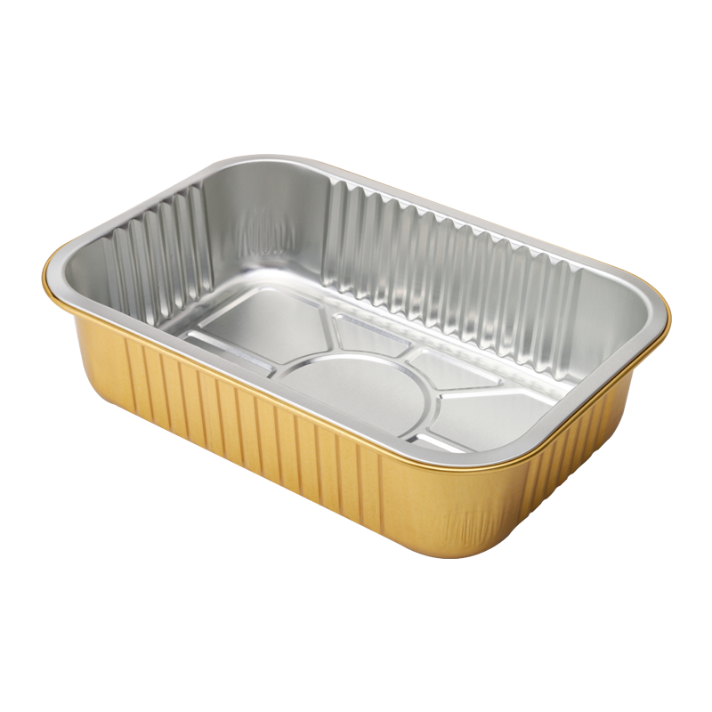 Faxilon Air Fryer Aluminum Foil Pans, 10 Thick Baking And Barbecue Foil Trays, Tin Foil Bowls, 750ml