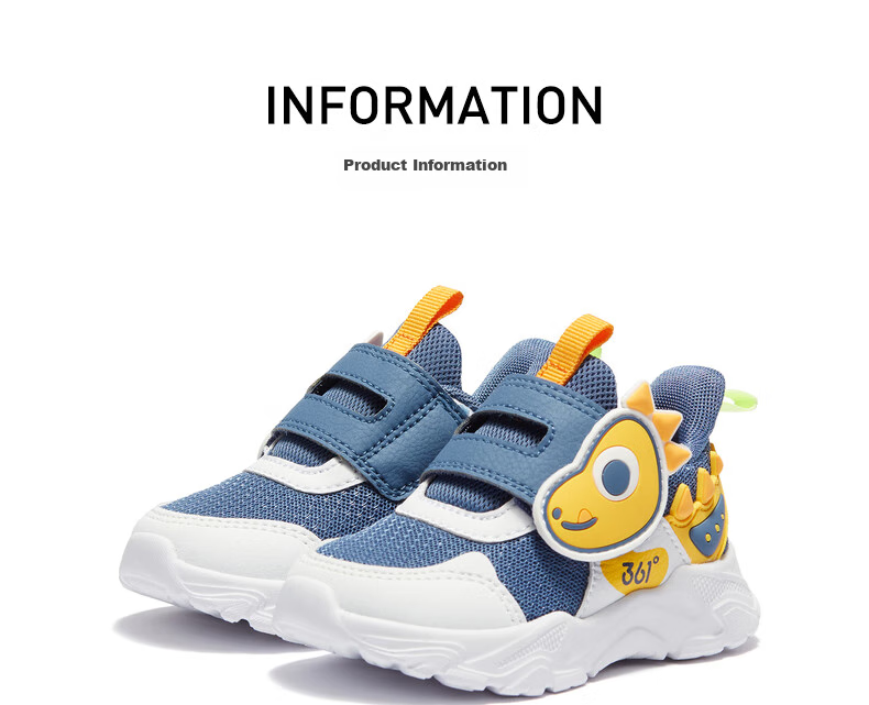 361° Children's Shoes, Toddler Walking Shoes for Spring, Boys And Girls Aged 1-3, Cartoon Baby Shoes, Black, Size 26 61