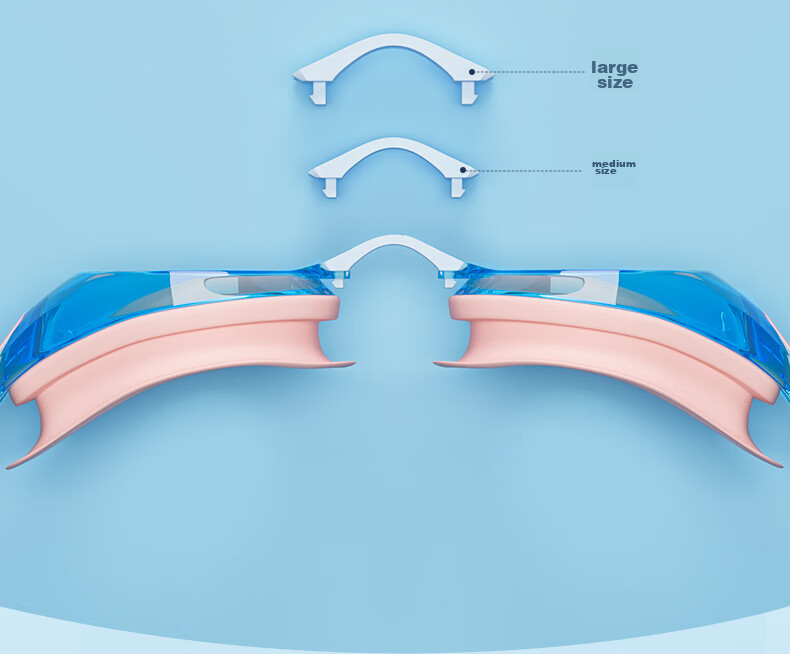 Li-Ning Swimming Goggles, High Definition Anti-Fog Comfortable Waterproof Swim Glasses for Men Women Adults Children Professional Swimming Equipment 295-11 7