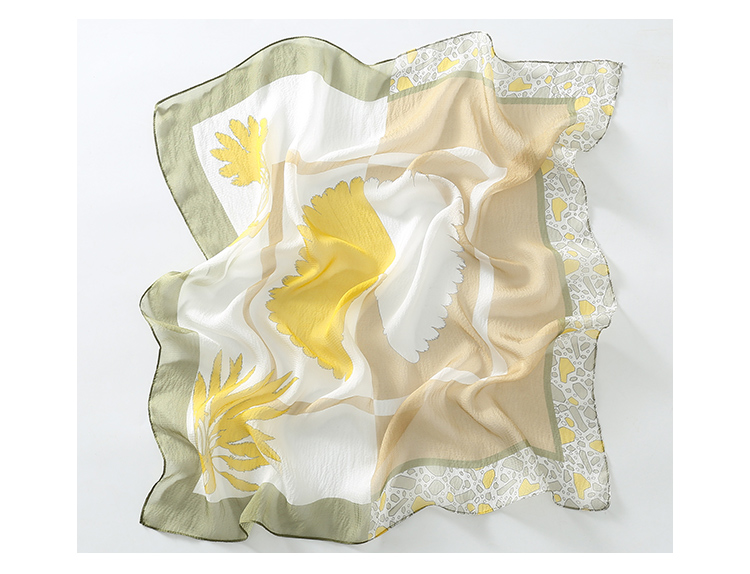 Shanghaigushi Silk Scarf for Women, 100% Mulberry Silk, Spring And Summer Scarf, Gift Box, Mid-Autumn Festival Gift 11