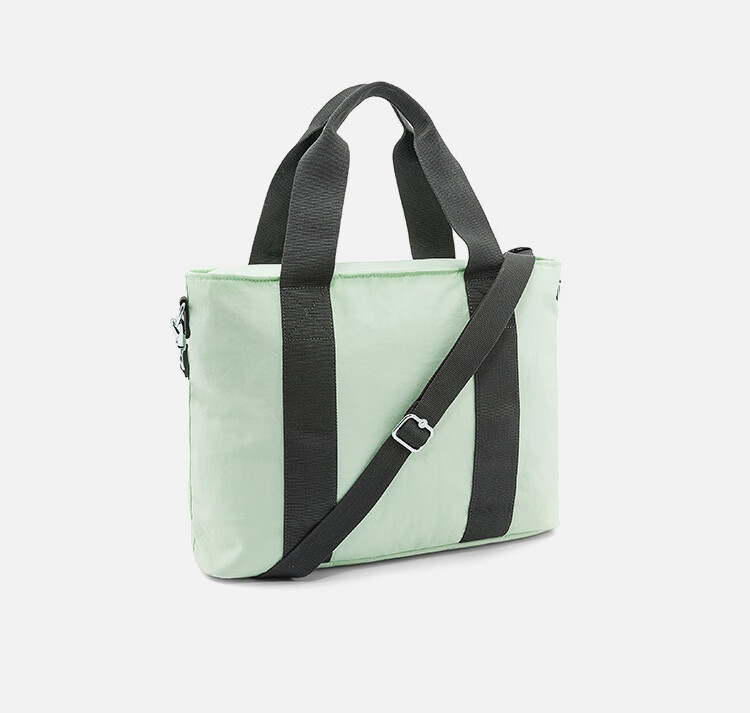 Kipling Casual Travel Tote Bag Crossbody Bag, MINTAL Twilight Light Green Air Green Patchwork, Birthday Gift, Holiday Gift 3