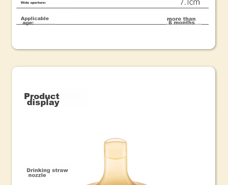 Kamidi Children's Water Cup with Straw, Direct Drinking Cup for Ages 1-3, Toddler Sippy Cup, Baby PPSU Milk Cup, 330ml 15