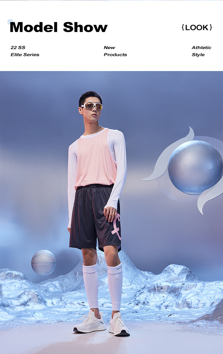 RIGORER Zongzilong Same Style Training Running Fitness Breathable Quick-Dry Knit Pants Z122211522 Pure Black 2XL 12