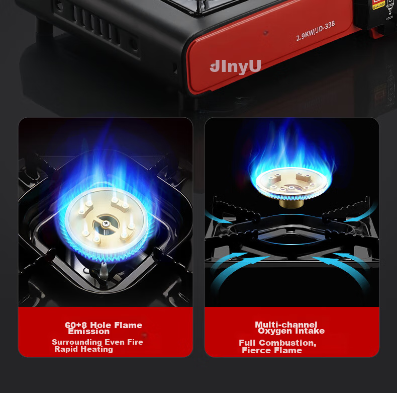 Jinyu Outdoor Camping Stove, Explosion-Proof Camping Cookware, Cassette Stove, Gas Stove for Home Use, Outdoor Magnetic Stove for Home 4